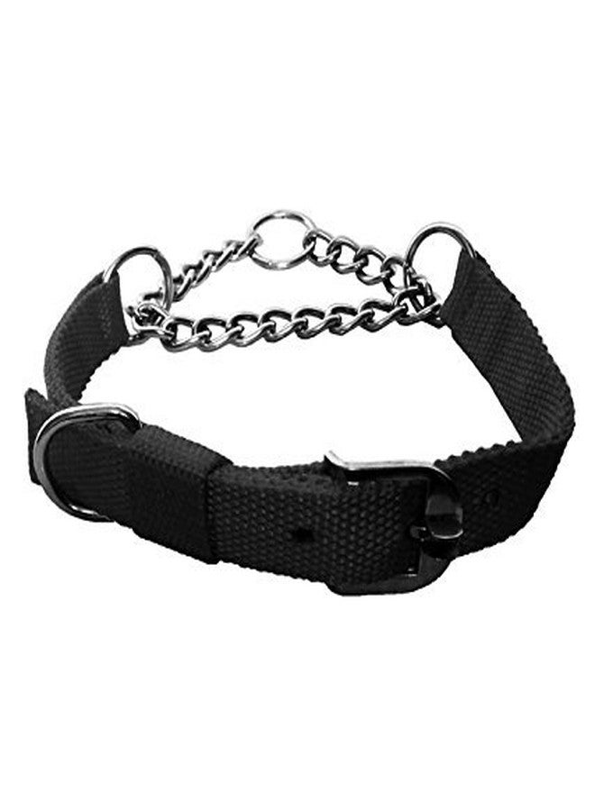 Skora Black Choke Dog Collar 0.75 Inch Small - Image 1